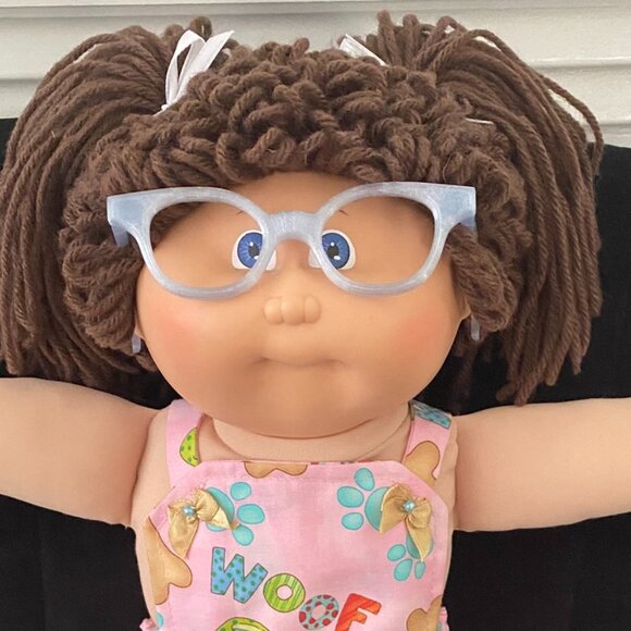 Replacement Glasses for Vintage Cabbage Patch Kids HM8 and other Kids- White - Picture 6 of 6